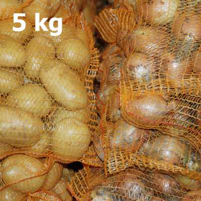 Raschelnetzsäcke einzeln 5 kg